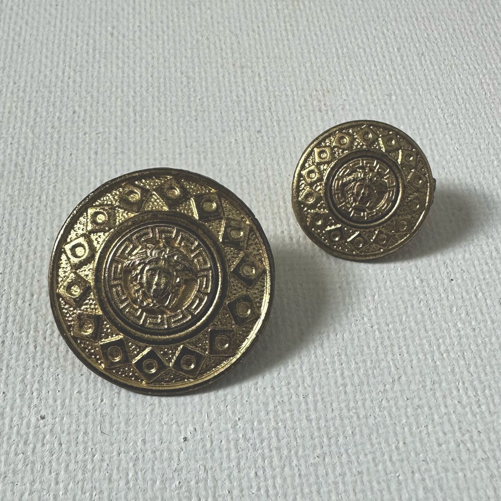 Versace Buttons x 2